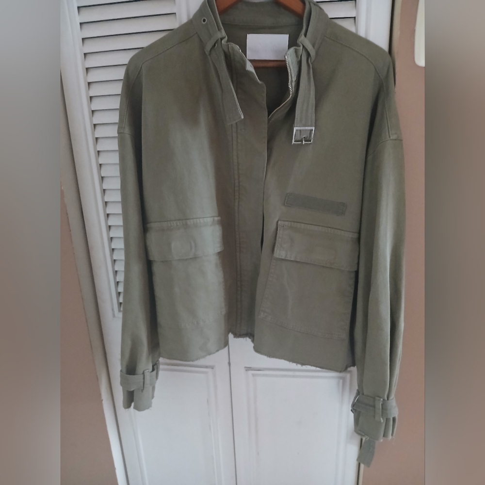 Kakhi Military Style Jacket